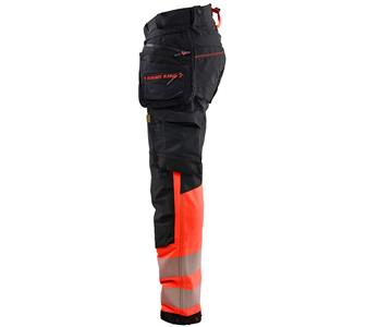 112516489955 Blaklader High Vis Hose 4-Wege-Stretch schwarz rot_3.jpg